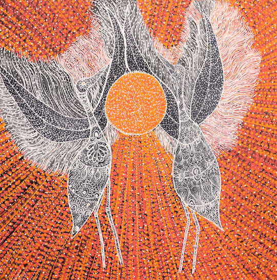 "Brolga Dreaming" by Christine Winmar