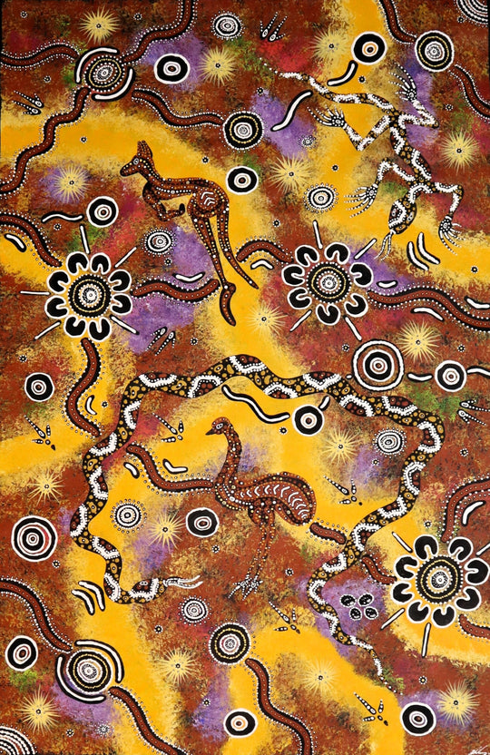 "Bush Tucker Dreaming" by Justin Ronberg