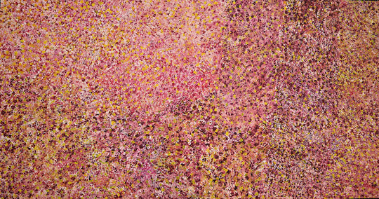 "Bush Plum Dreaming" by Bessie Petyarre