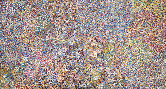 "Bush Plum Dreaming" by Bessie Petyarre