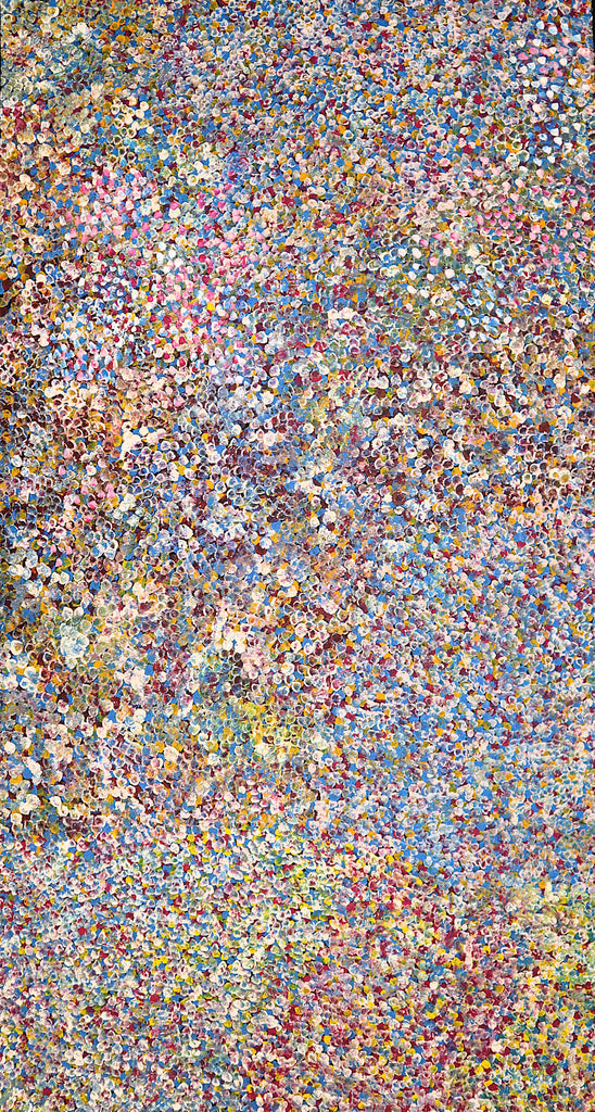 "Bush Plum Dreaming" by Bessie Petyarre