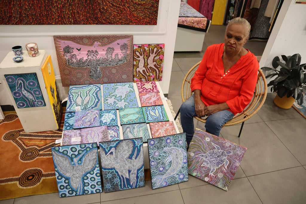 "Goanna Dreaming" by Christine Winmar