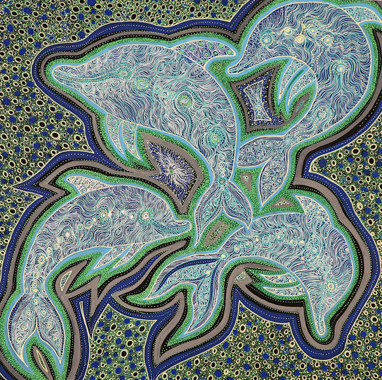 "Dolphin Dreaming" by Christine Winmar