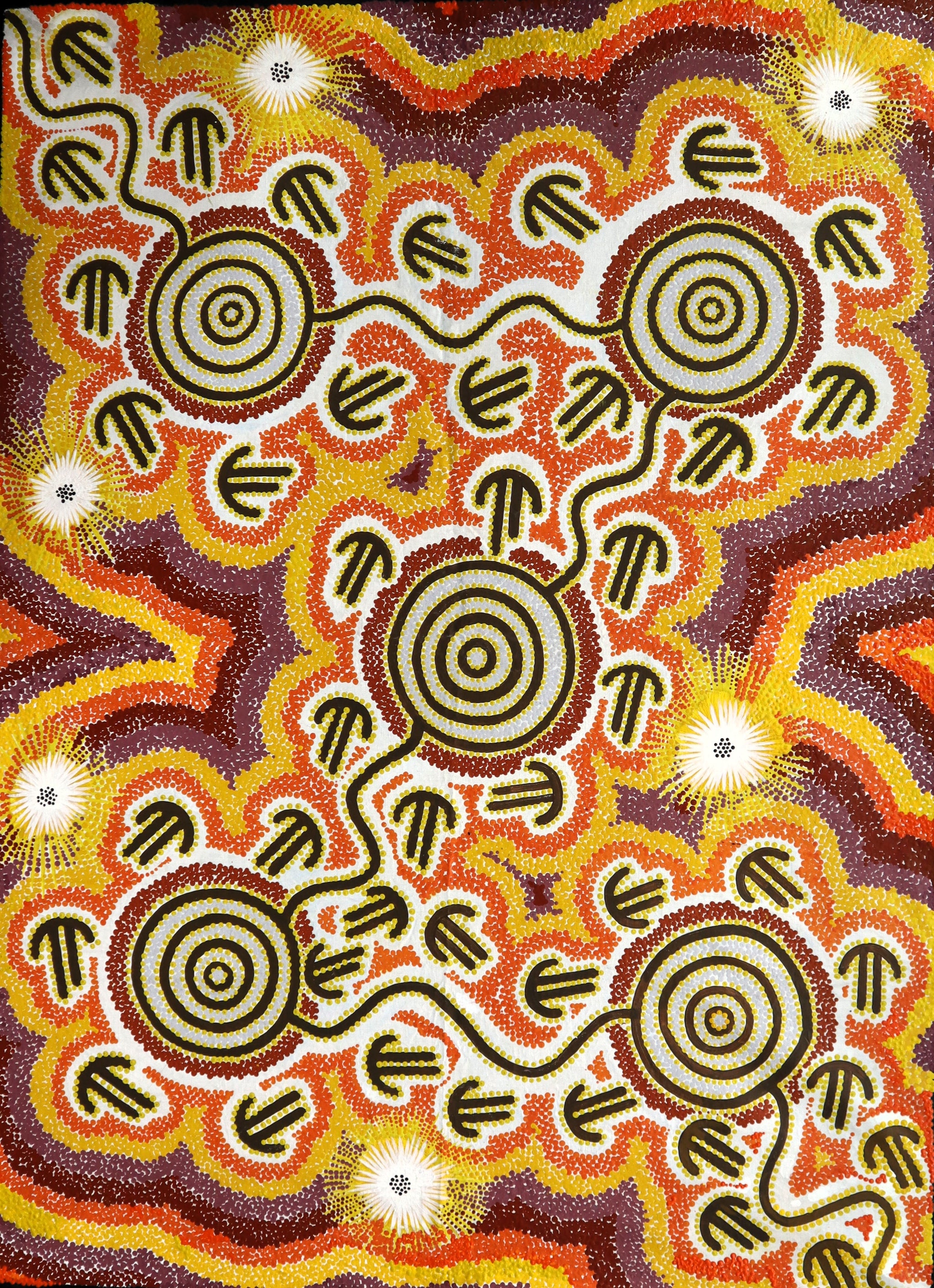 "Possum Dreaming" by Jhonny Jungala Cusak