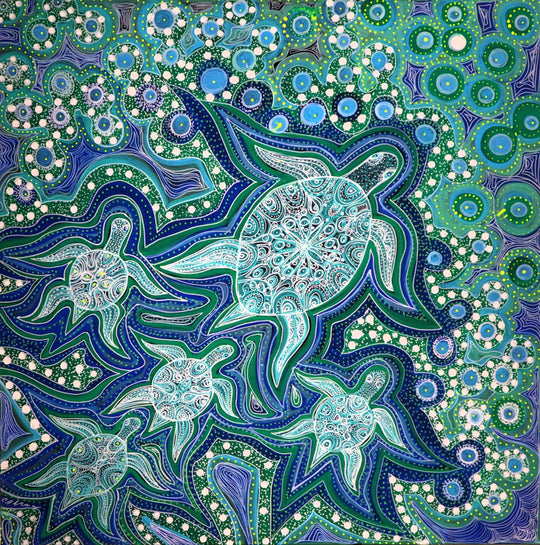 "Turtle Dreaming" by Christine Winmar