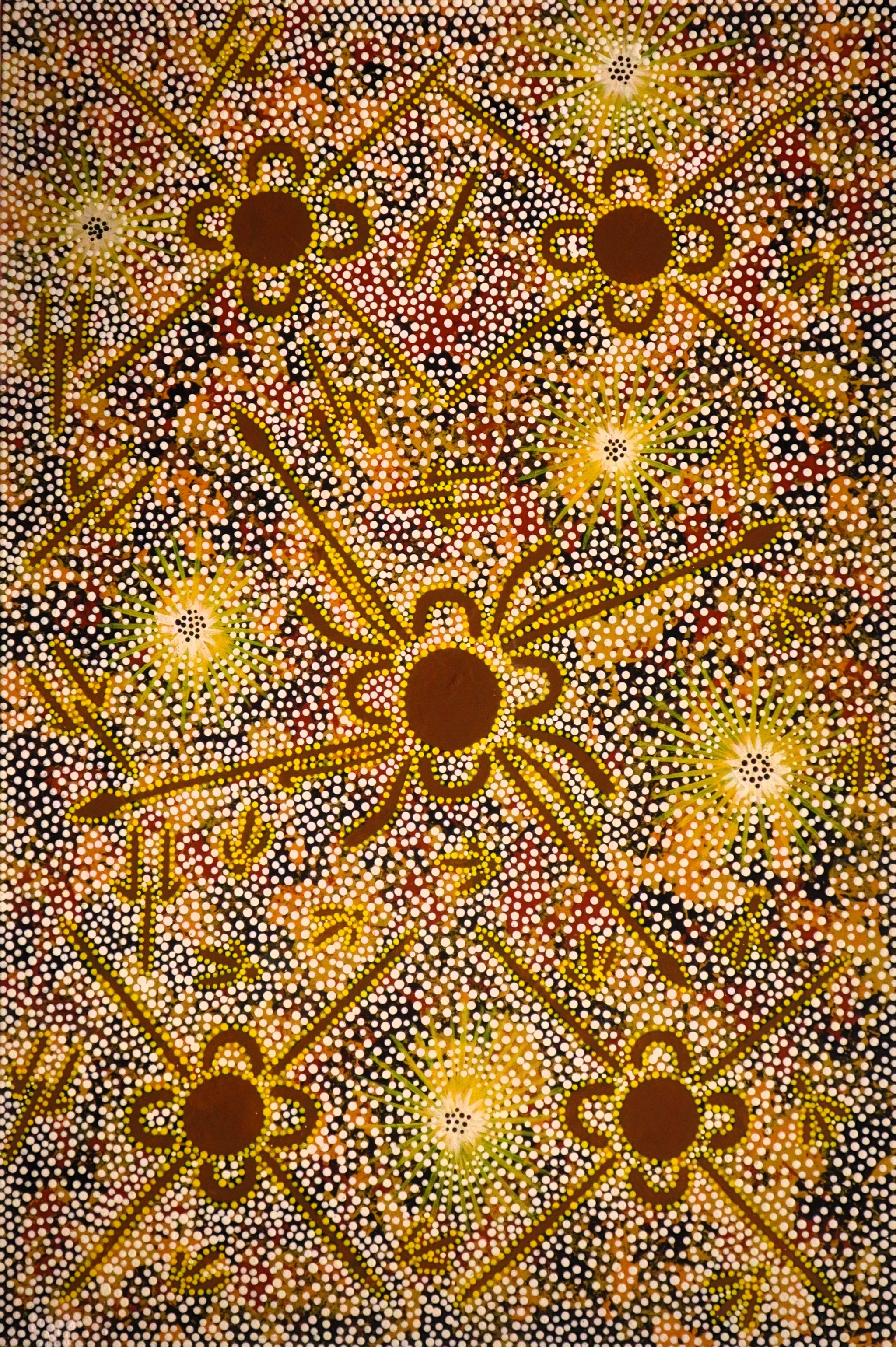 "Bush Camp Dreaming" by Jhonny Jungala Cusak