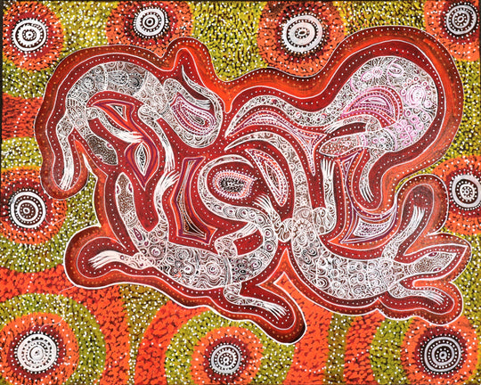 "Goanna Dreaming" by Christine Winmar