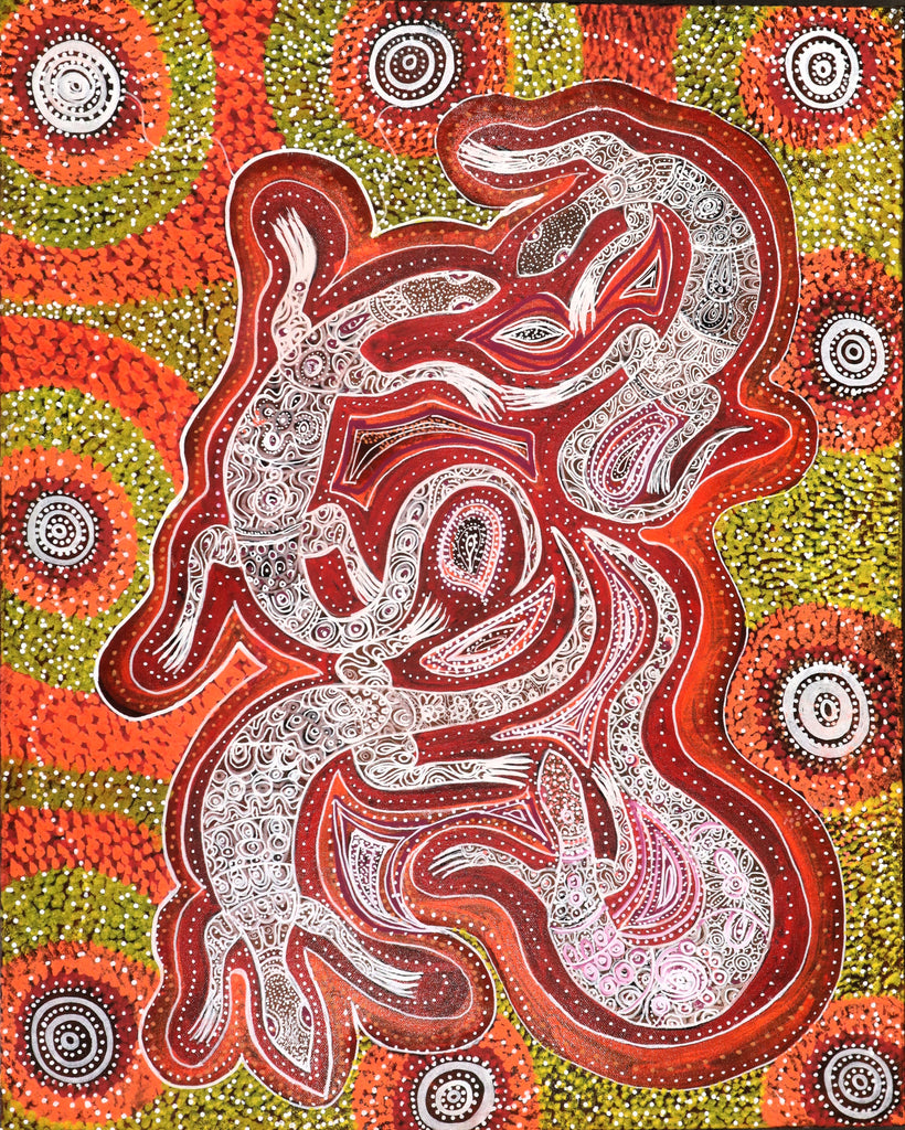 "Goanna Dreaming" by Christine Winmar