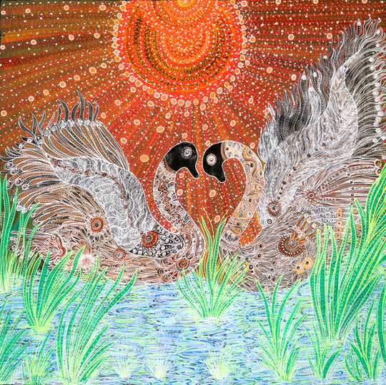 "Black Swan Dreaming" by Christine Winmar