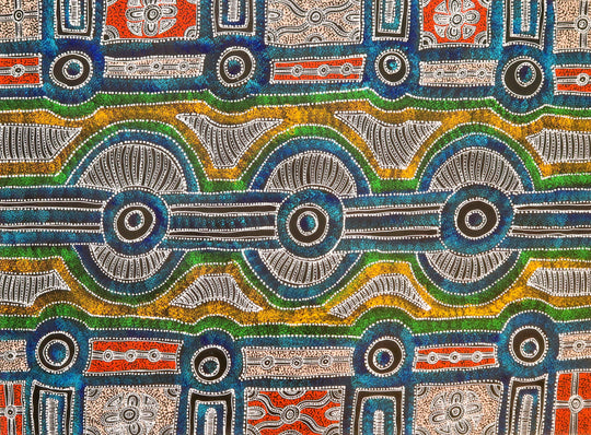 "Thorny Lizard" by Sharon Numina Napanangka