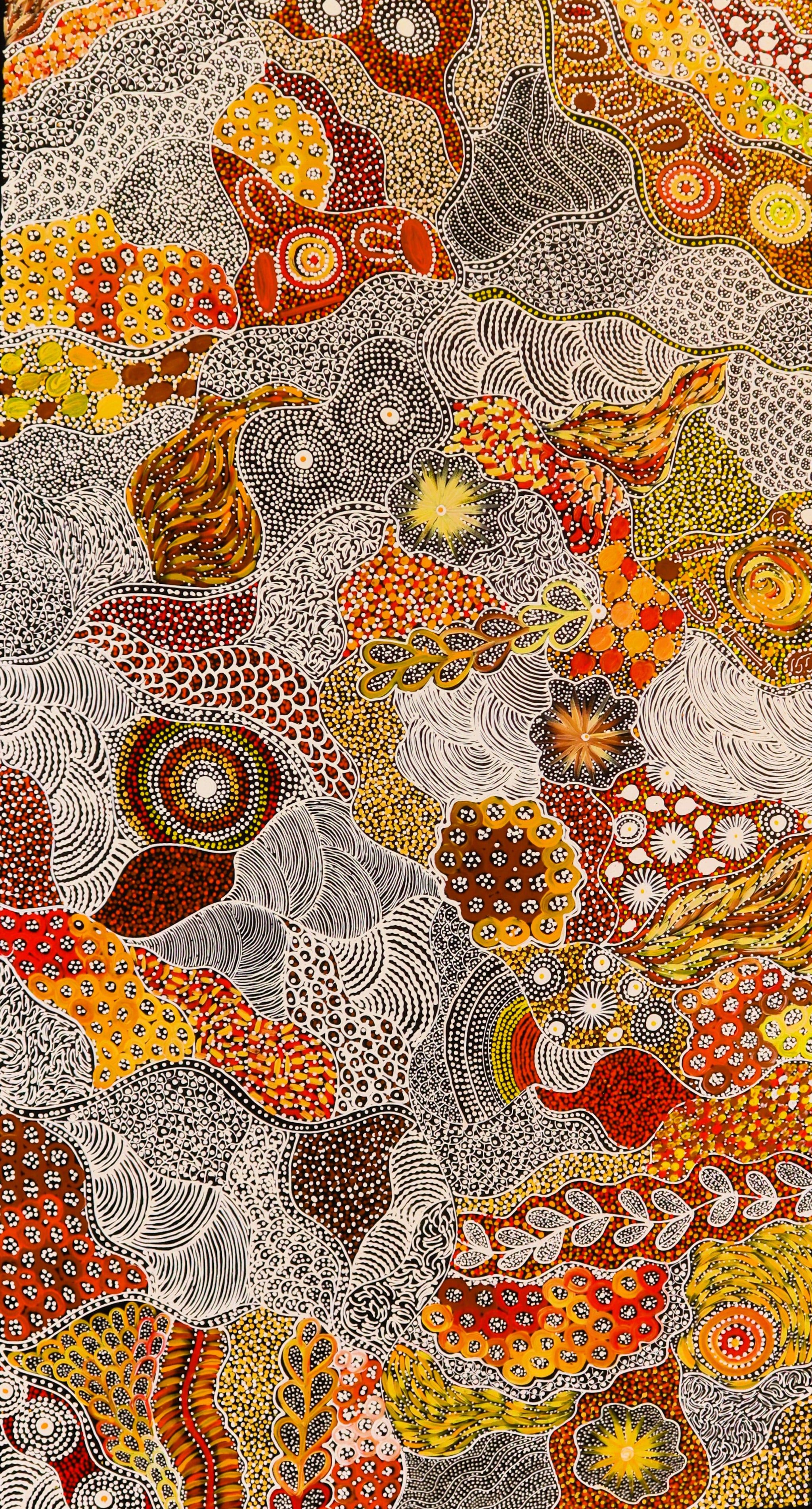 "Women's Ceremony" by Janet Golder Kngwarreye