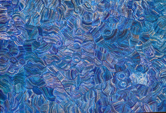 "Bush Yam Seeds" by Joy Purvis Pitjara