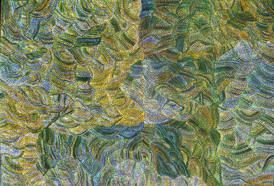 "Bush Yam Seeds" by Joy Purvis Pitjara