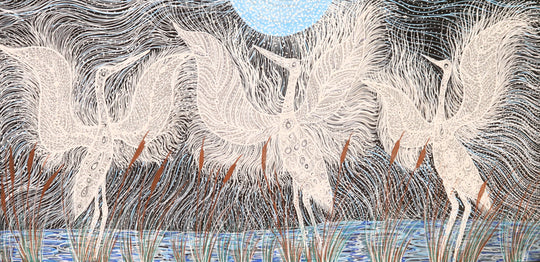 "Brolga Dreaming" by Christine Winmar