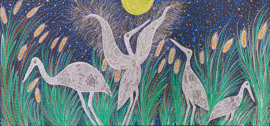 "Brolga Dreaming" by Christine Winmar