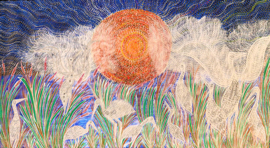 "Brolga Dreaming" by Christine Winmar