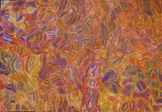 "Bush Yam Seeds" by Joy Purvis Pitjara