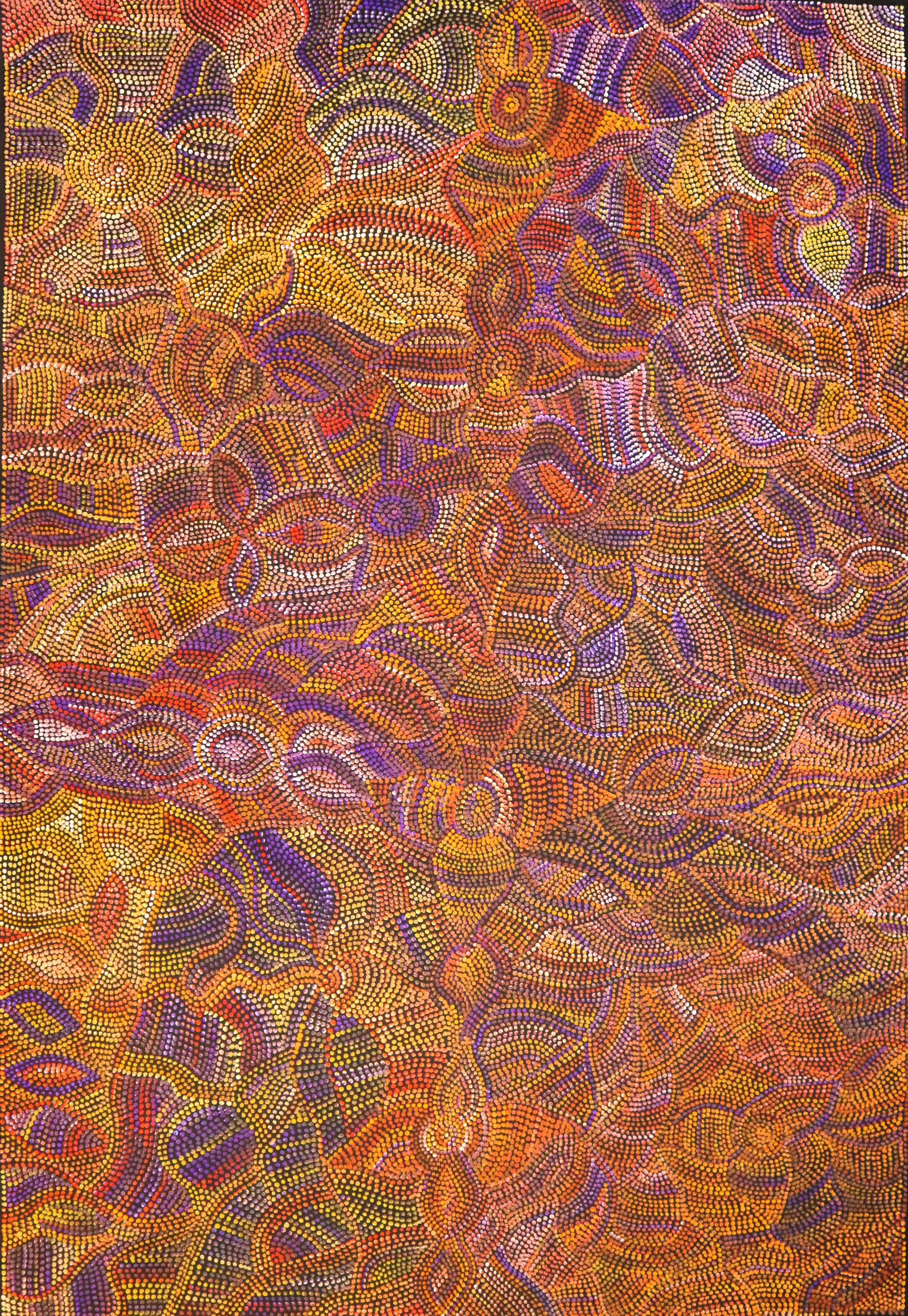 "Bush Yam Seeds" by Joy Purvis Pitjara