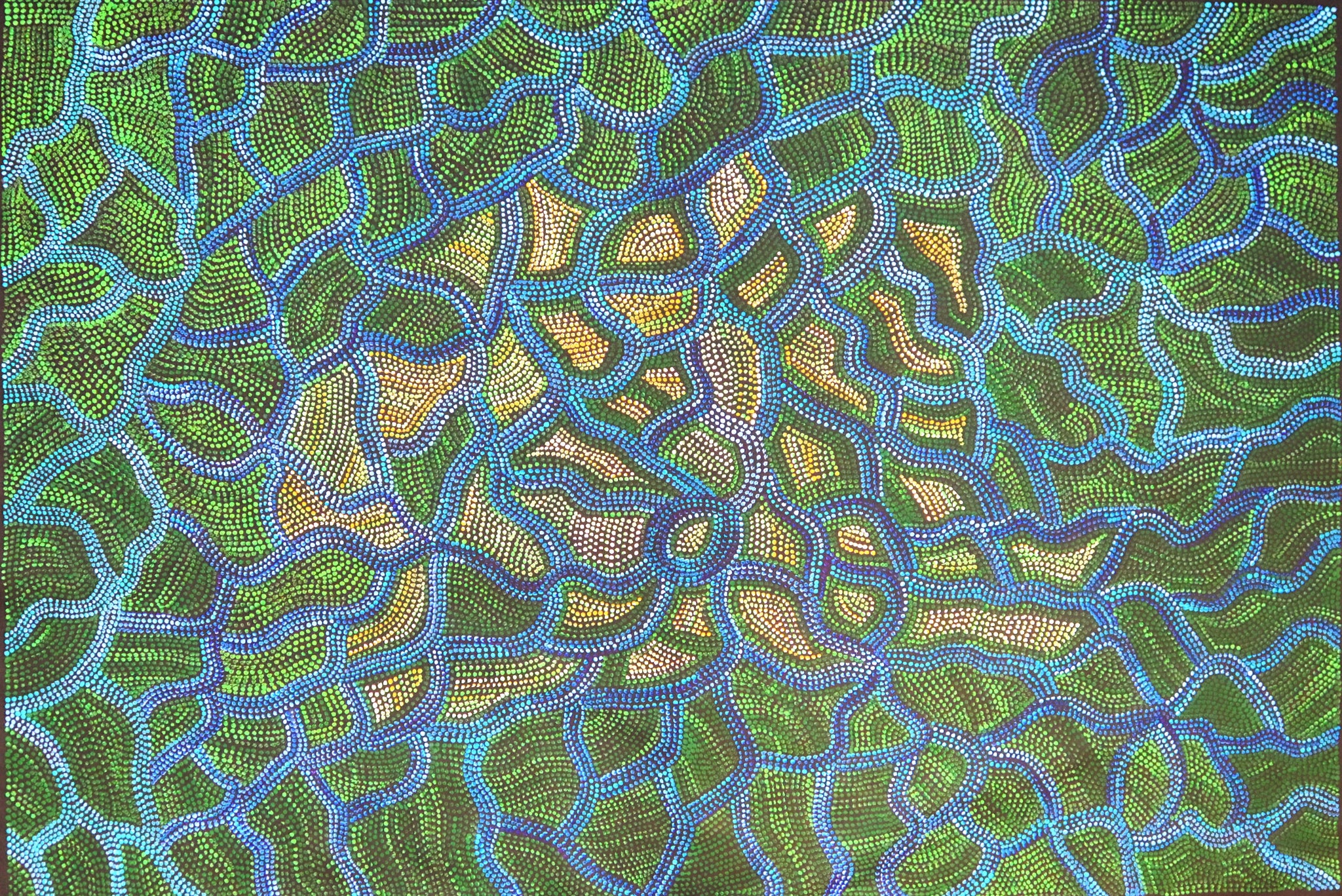 "Bush Yam Seeds" by Joy Purvis Pitjara