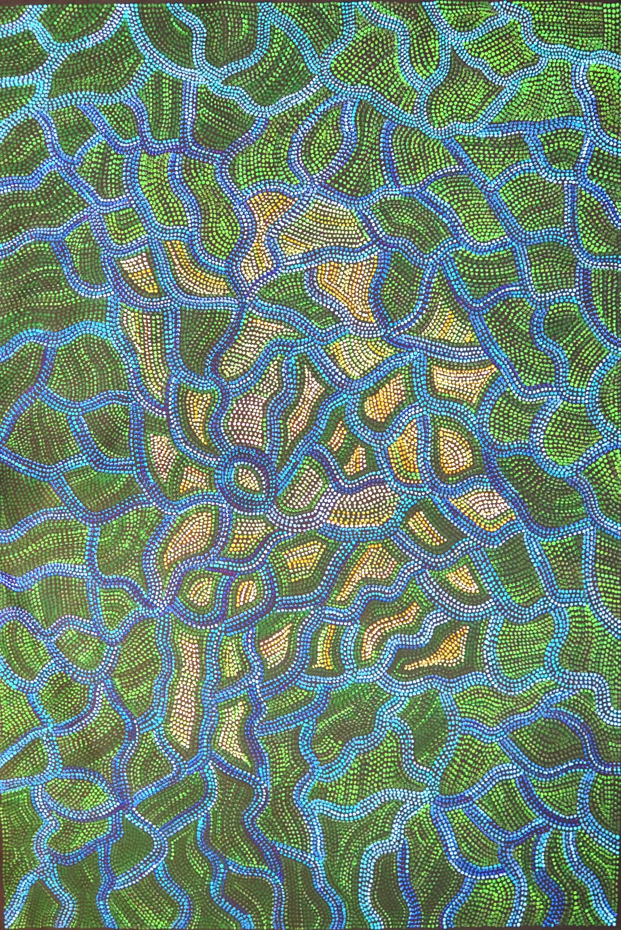 "Bush Yam Seeds" by Joy Purvis Pitjara