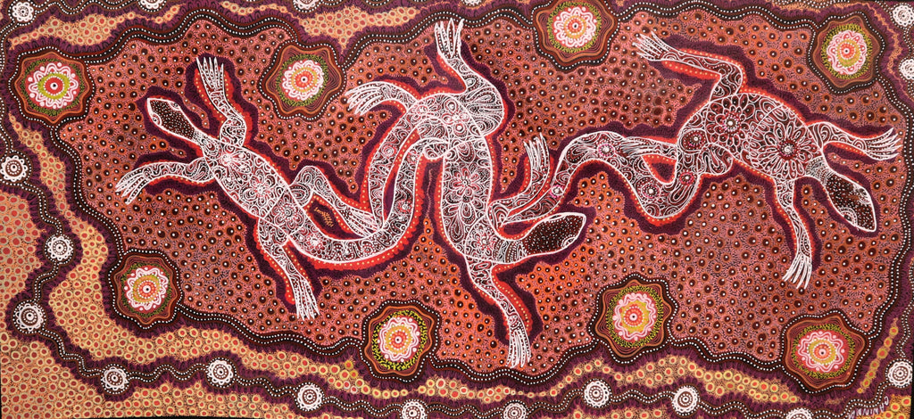 "Goanna Dreaming" by Christine Winmar
