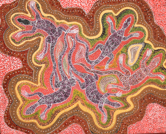 "Goanna Dreaming" by Christine Winmar