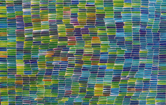 "Bush Yam" by Jeannie Mills Pwerle