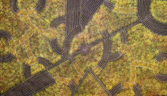 "Bush Plum Dreaming" by Roseanne Morton Pwerle