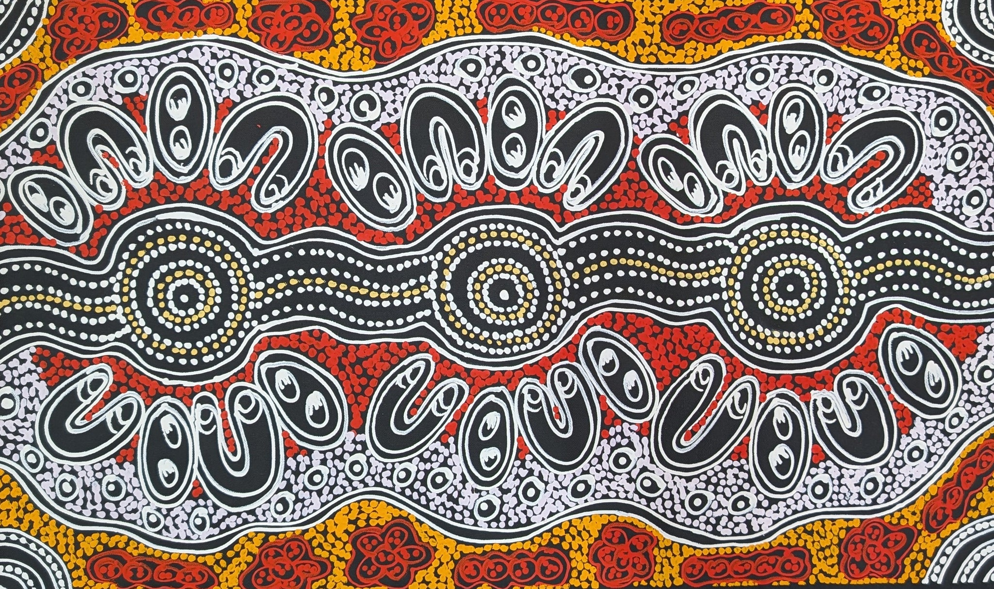 "Women's Ceremony" by Sharon Numina Napanangka