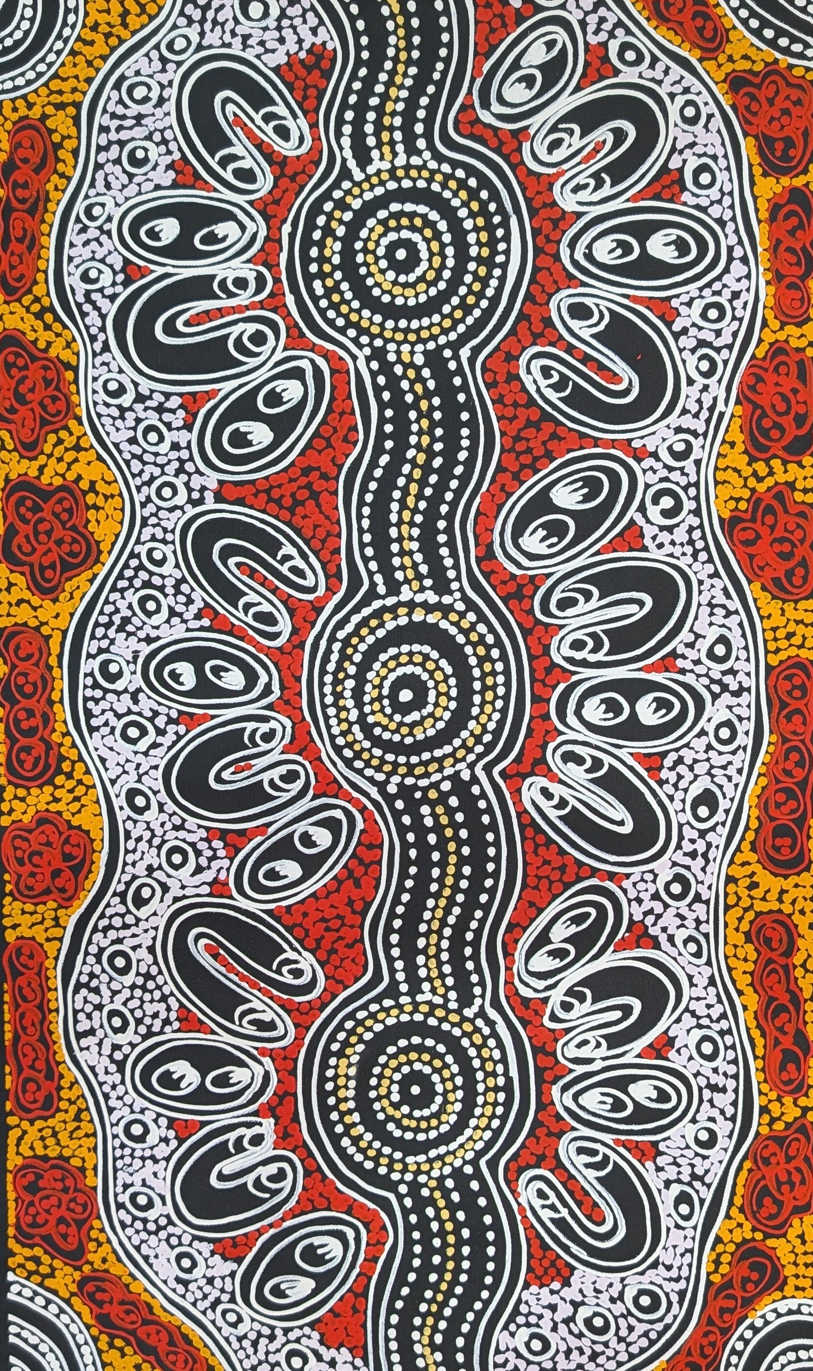 "Women's Ceremony" by Sharon Numina Napanangka