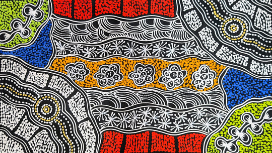 "Women's Ceremony" by Sharon Numina Napanangka