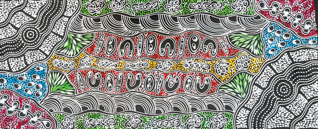 "Women's Ceremony" by Sharon Numina Napanangka