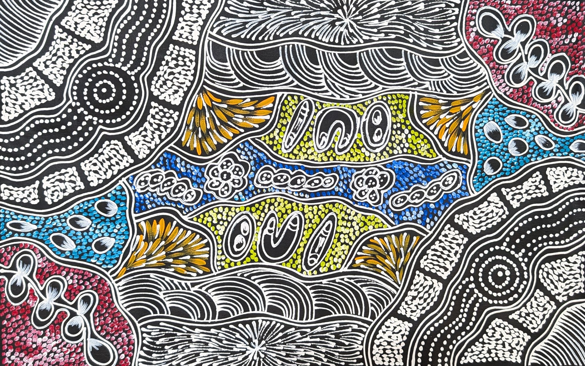 "My Country Dreaming" by Sharon Numina Napanangka