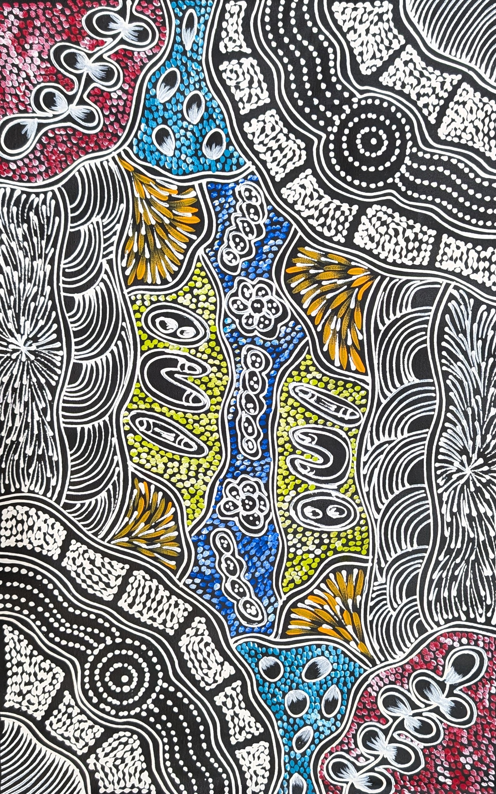 "My Country Dreaming" by Sharon Numina Napanangka