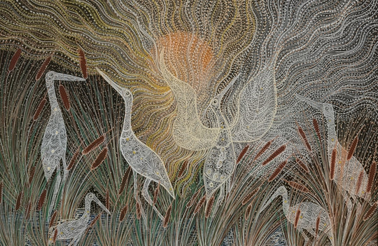 "Brolga Dreaming" by Christine Winmar