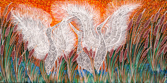 "Brolga Dreaming" by Christine Winmar