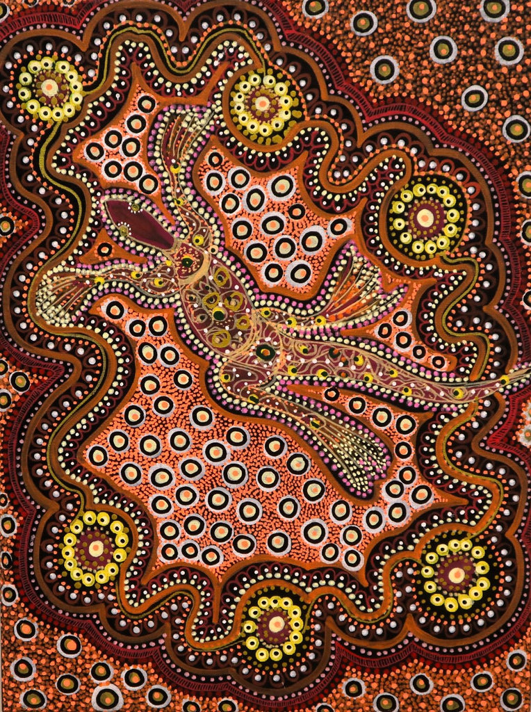 Christine Aboriginal Art Gecko