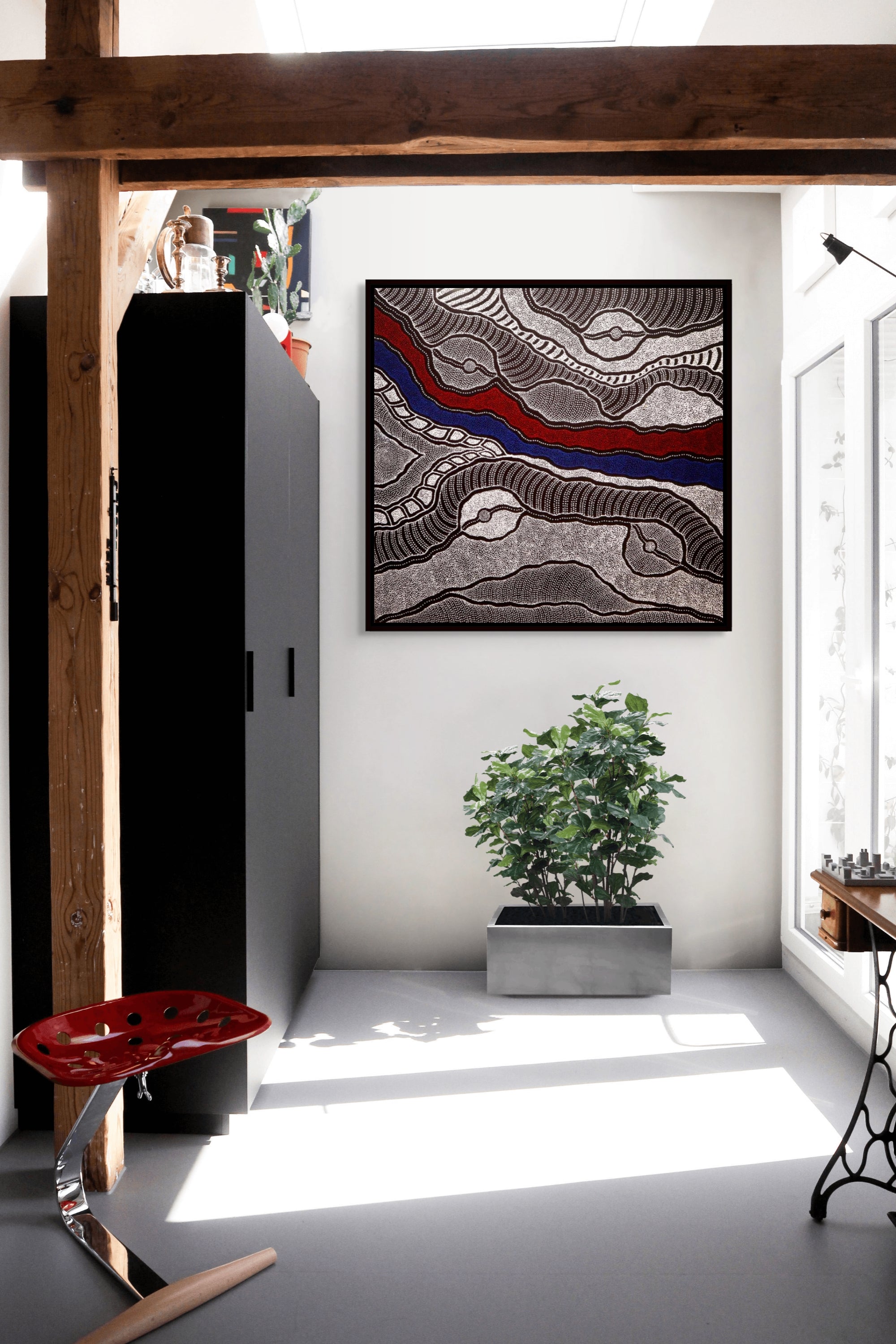 "My Country" by Delvine Petyarre