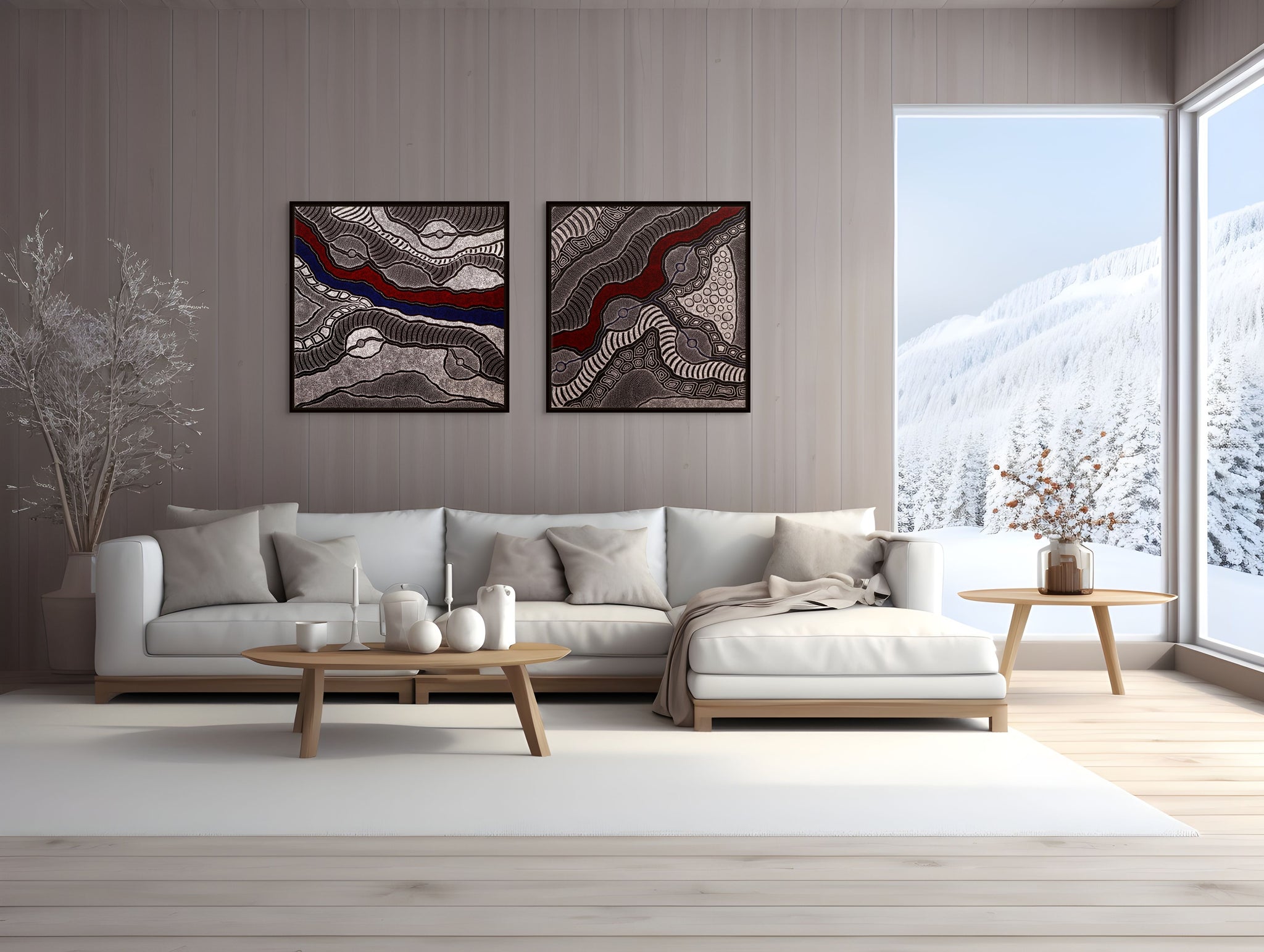 "My Country" by Delvine Petyarre