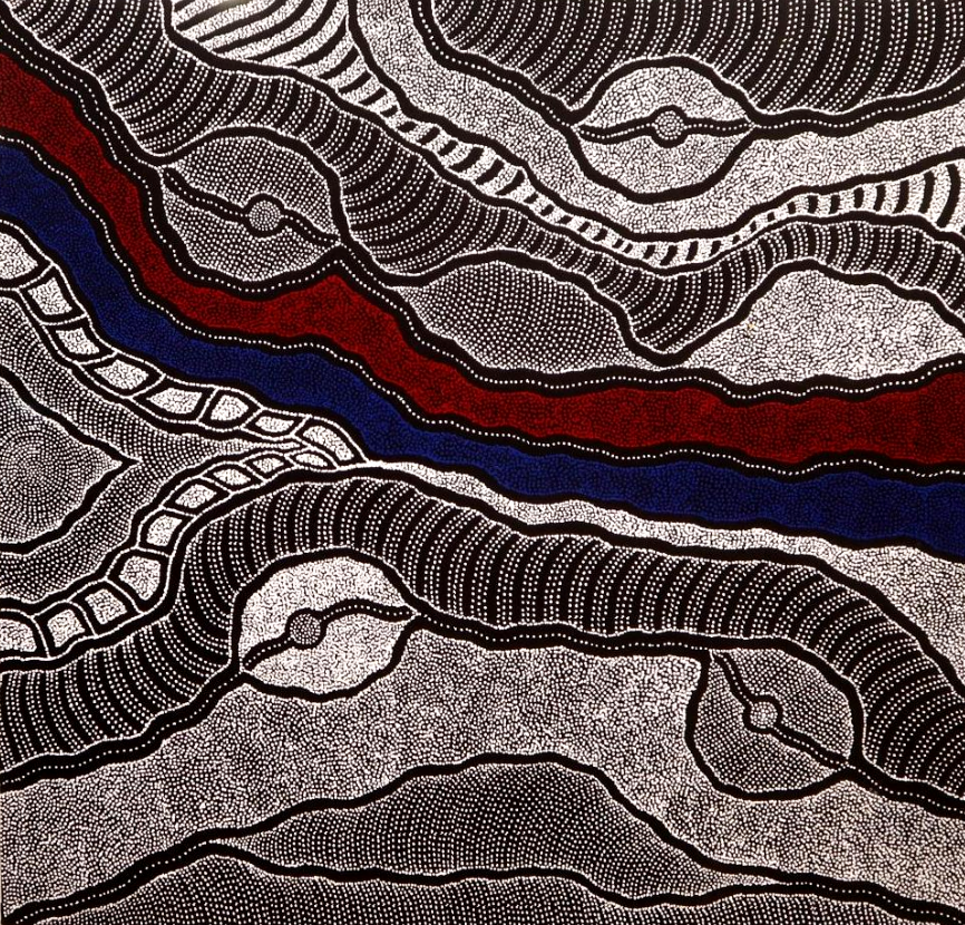 "My Country" by Delvine Petyarre