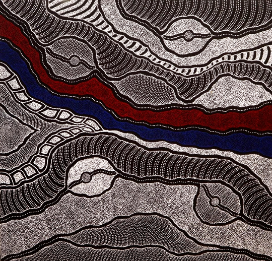 "My Country" by Delvine Petyarre