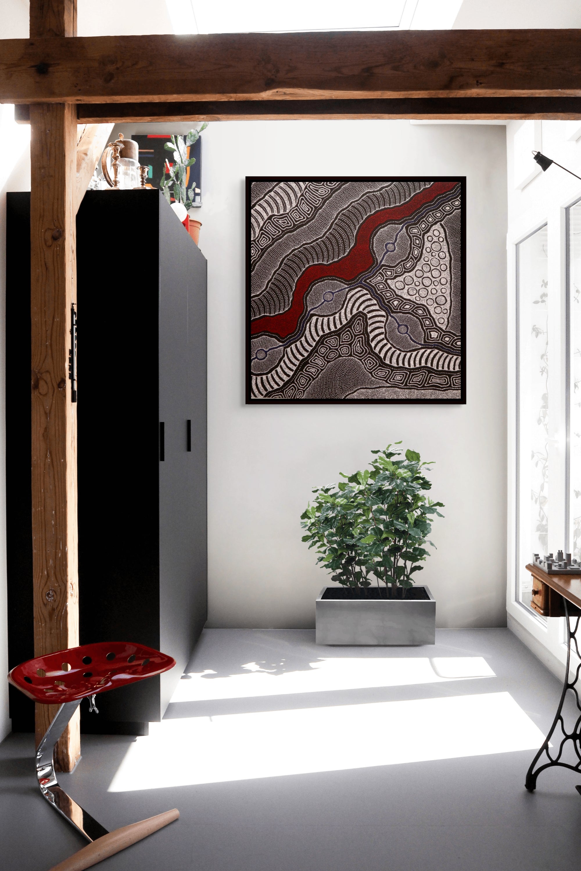 "My Country" by Delvine Petyarre