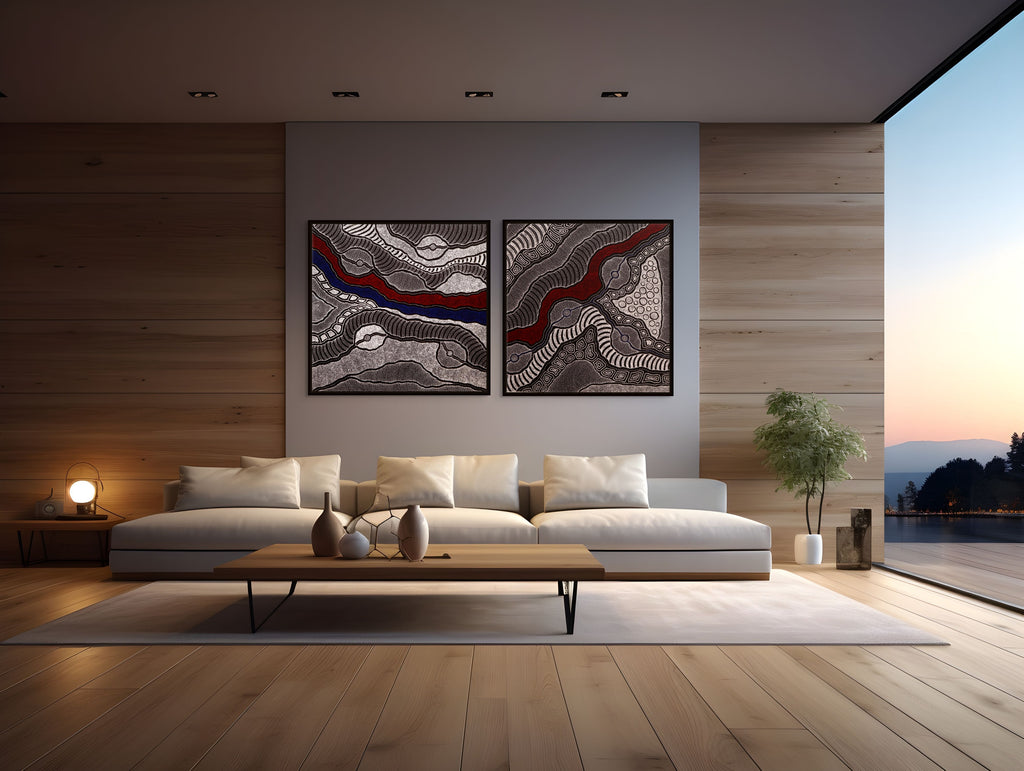 "My Country" by Delvine Petyarre