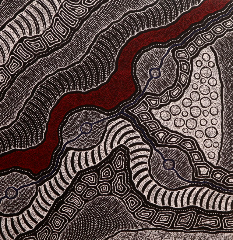 "My Country" by Delvine Petyarre