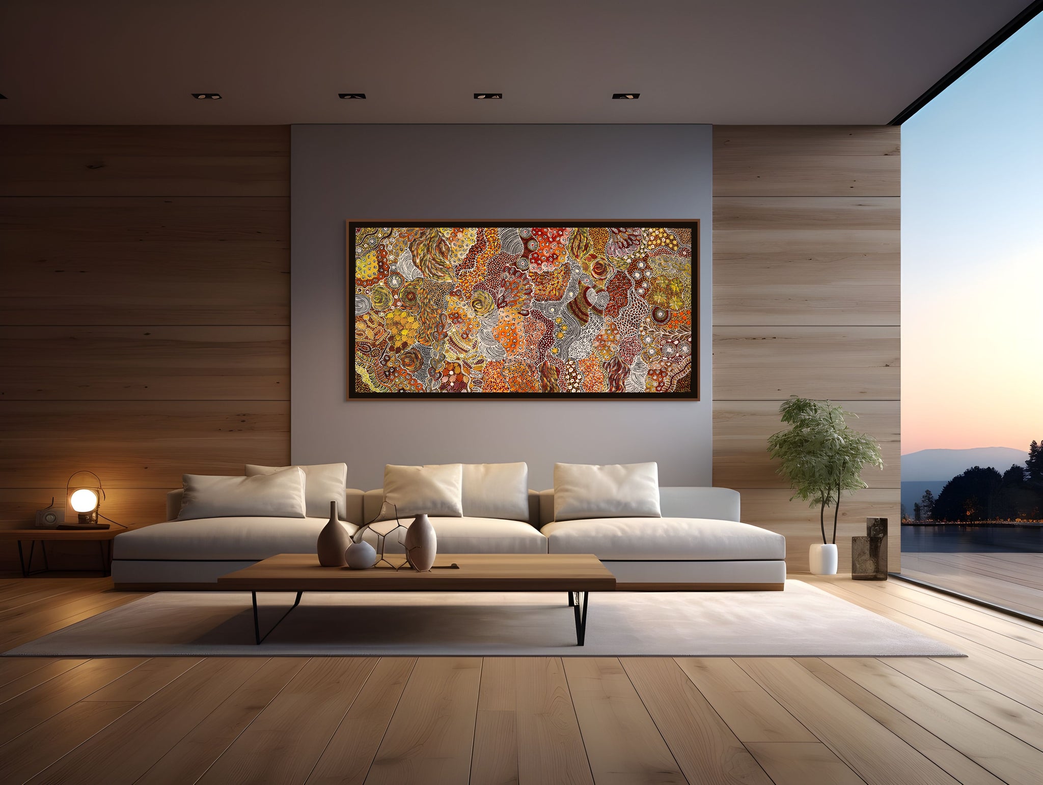 "Women's Ceremony" by Janet Golder Kngwarreye
