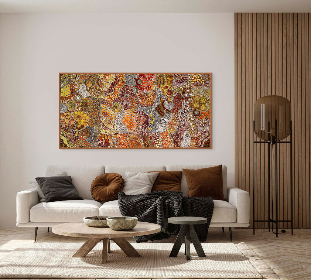 "Women's Ceremony" by Janet Golder Kngwarreye