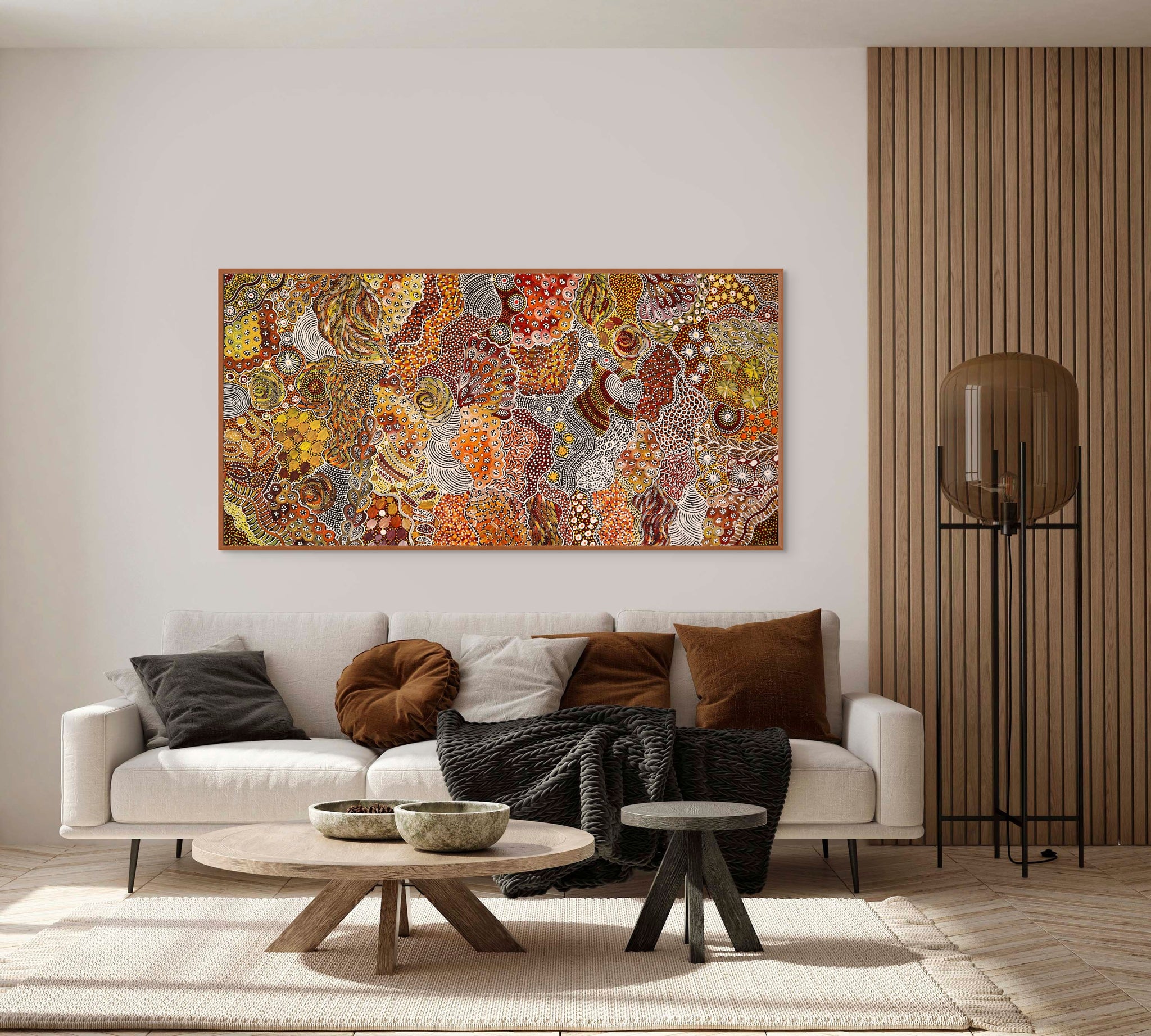 "Women's Ceremony" by Janet Golder Kngwarreye