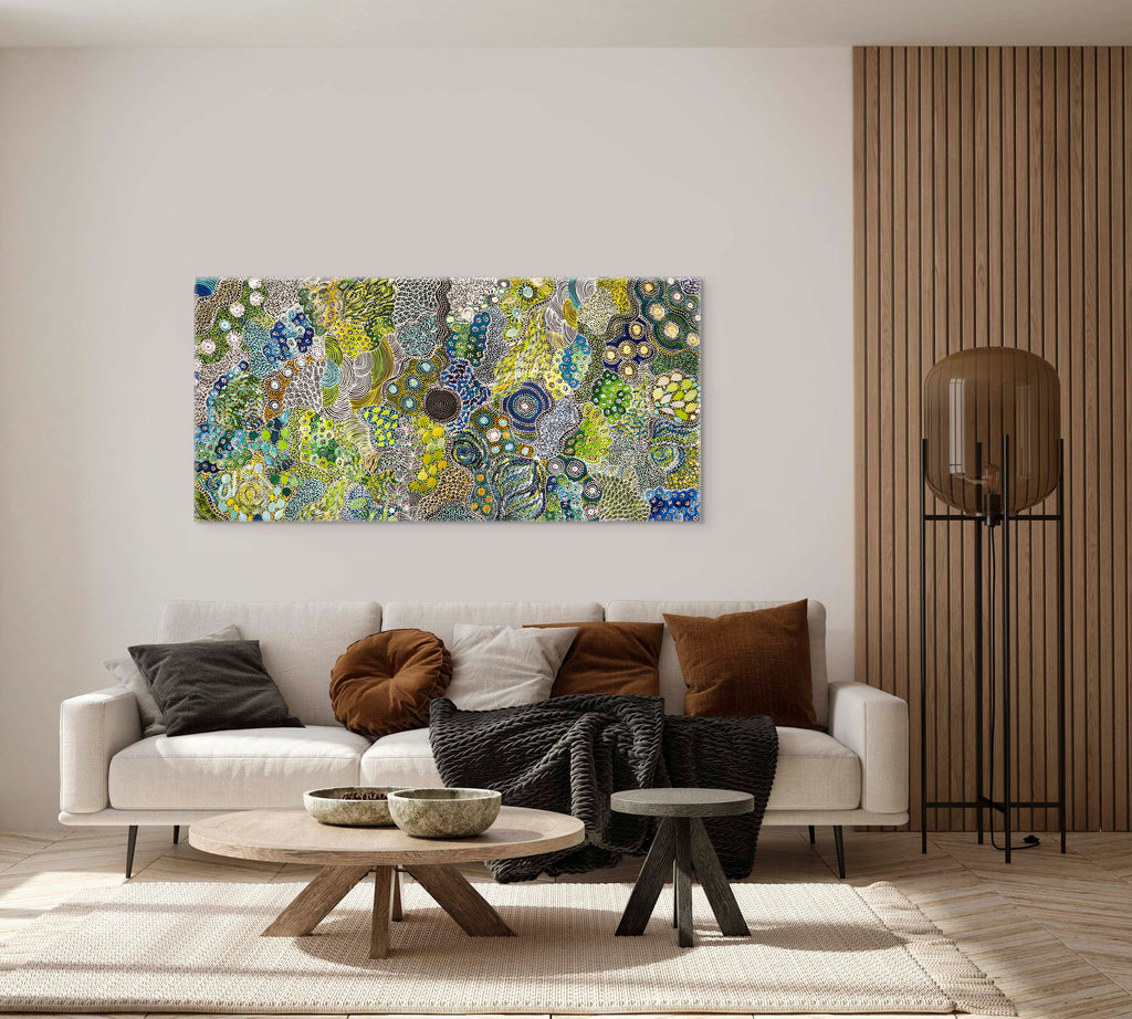 "Women's Ceremony" by Janet Golder Kngwarreye