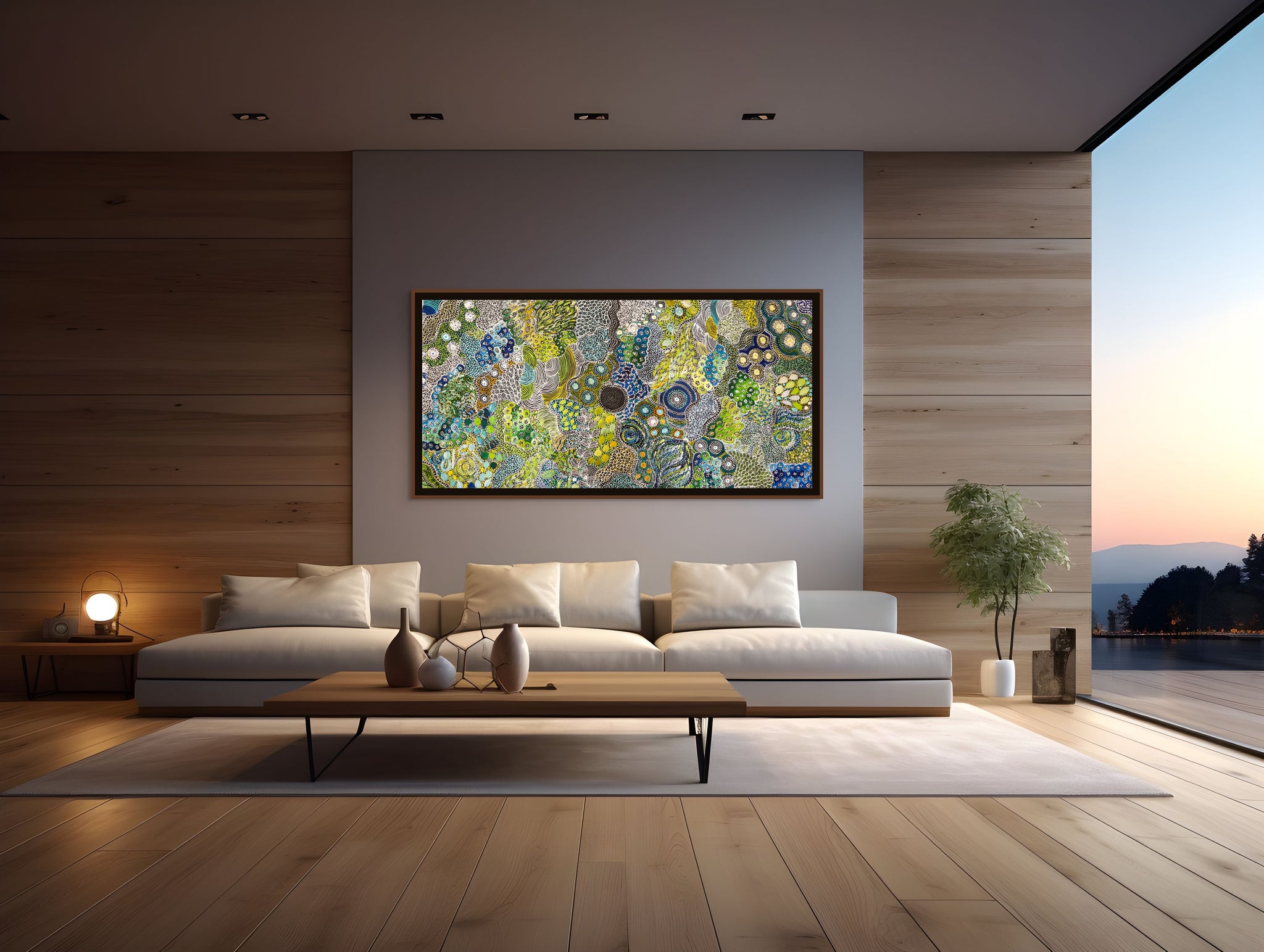 "Women's Ceremony" by Janet Golder Kngwarreye