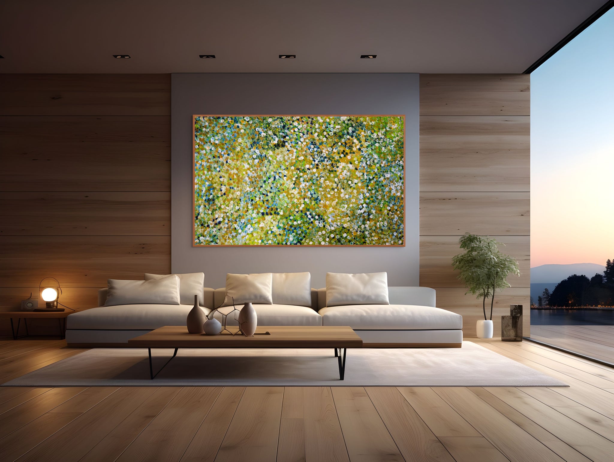 "Bush Plum Dreaming" by Janet Golder Kngwarreye